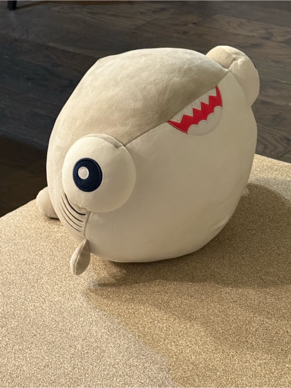 Takashoji Hammerhead Shark Plush Jumbo  22"x18"